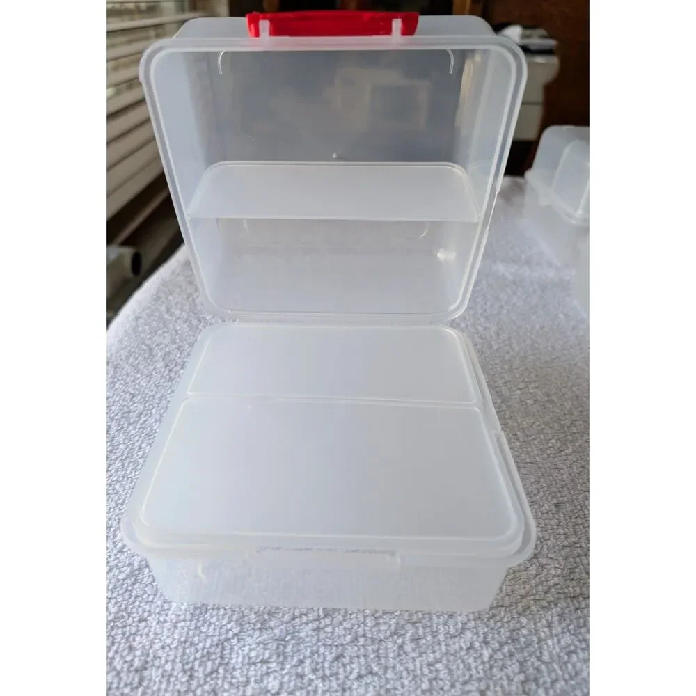 Boar's Head food storage/small items snap lock containers (9 total)